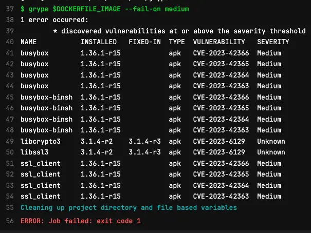 Gitlab-ci กล้วยๆ: มาแสกน Vulnerability ใน Container Image กัน