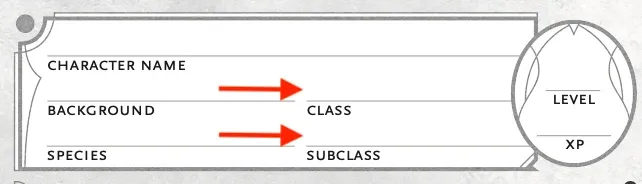 เลือกคลาส (Class)