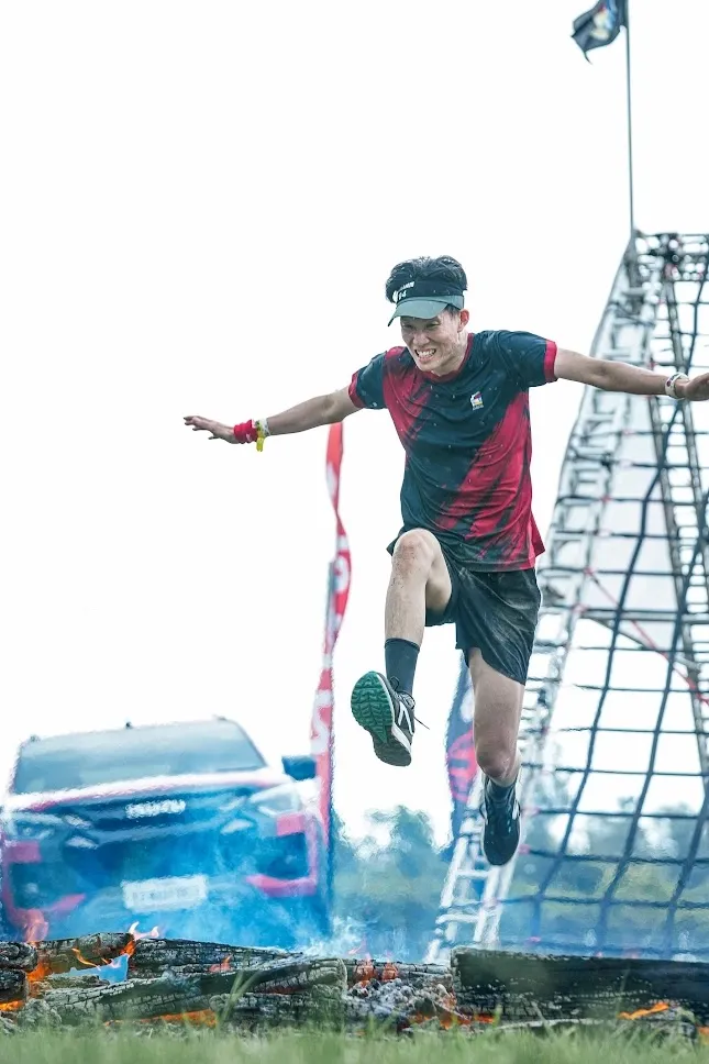 Spartan Race: Fire Jump
