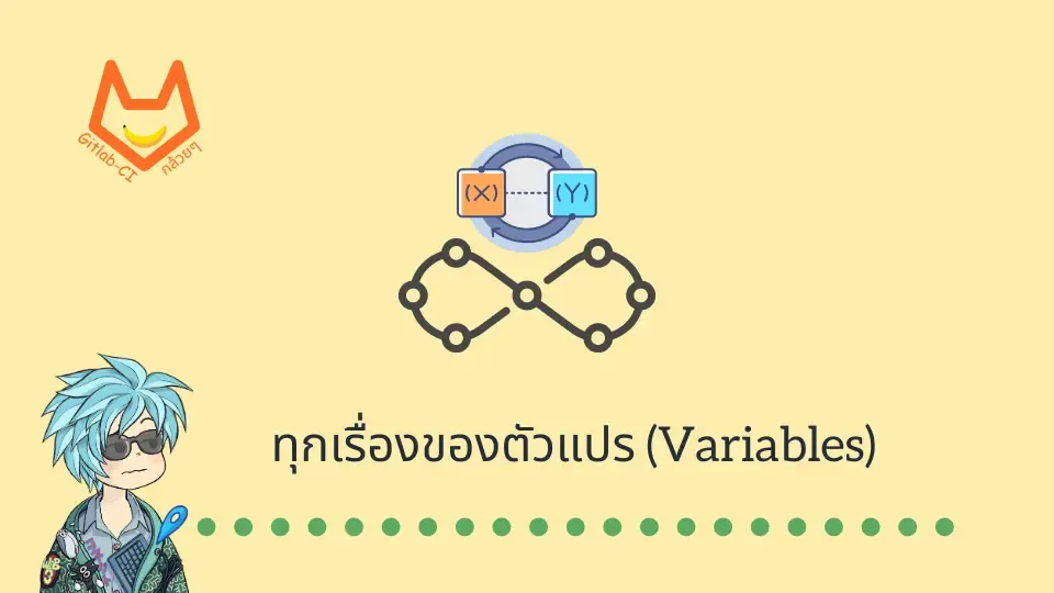 Gitlab-CI กล้วยๆ: ทุกเรื่องของตัวแปร  (Variables)