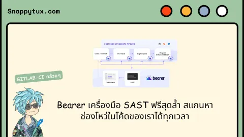 Gitlab-ci กล้วยๆ: Bearer เครื่องมือ SAST ฟรีสุดล้ำ สแกนหาช่องโหว่ในโค้ดของเราได้ทุกเวลา